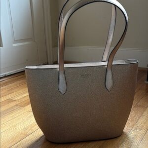 Kate Spade Metallic Gold Tote